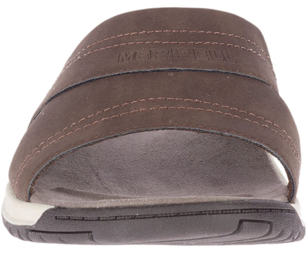 Sandálias Homem - Merrell Veron Slide - Marrom - LTP356021